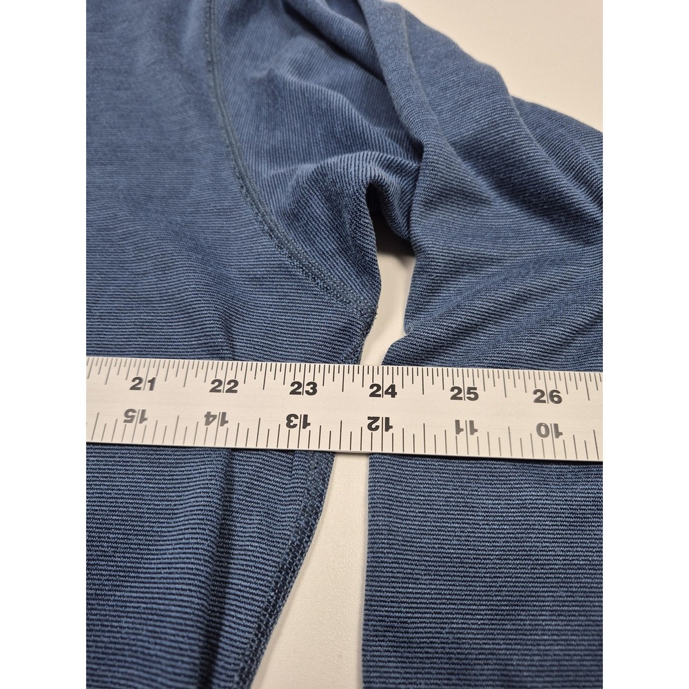 Patagonia Capilene Shirt Mens Large Blue Long Sleeve Thermal Base Layer USA - Picture 9 of 12